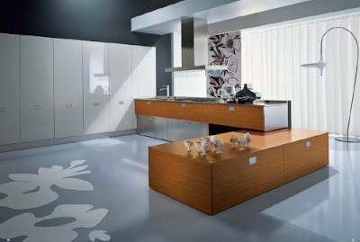 Kitchen Design, Kitchen Interior Design, Contemporary Kitchen Design, Celebrity Kitchen Design from Pedini Collection