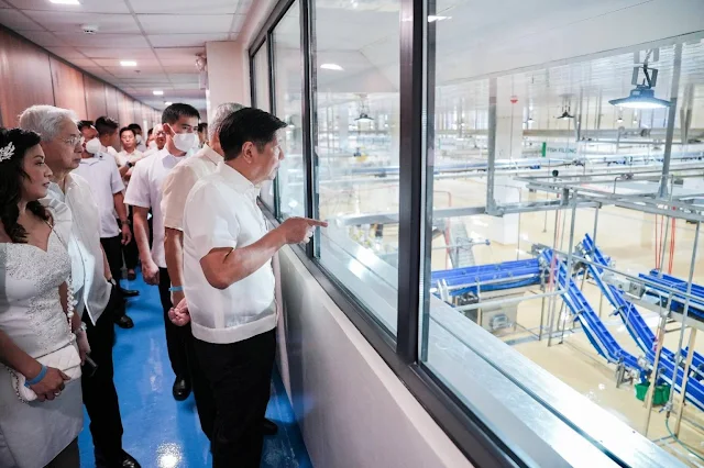 PBBM: Mega’s Batangas plant an inspiration to those dreaming to start small business