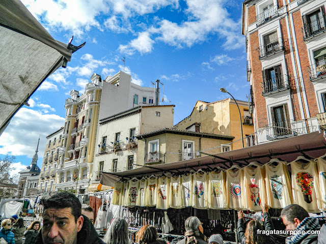 Feira do Rastro em Madri