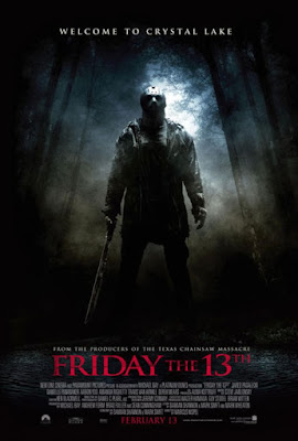 Jason showing on Friday the 13th poster