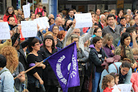 Concentración contra la sentencia del caso La Manada