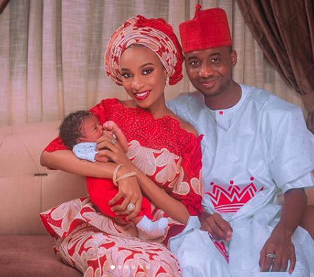 Former Emir of Kano's son, Aminu Sanusi, and wife welcome baby girl 