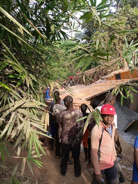 Tragedies Hit As Bridge Collapses In Enugu (PHOTOS)