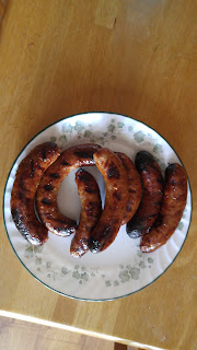 Apple Brats ready to eat