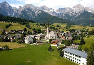 Vista de Maria Al am Steinernen Áustria