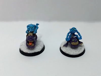 Blood Bowl Old School Snotling Fun hoppas Conversion Painted