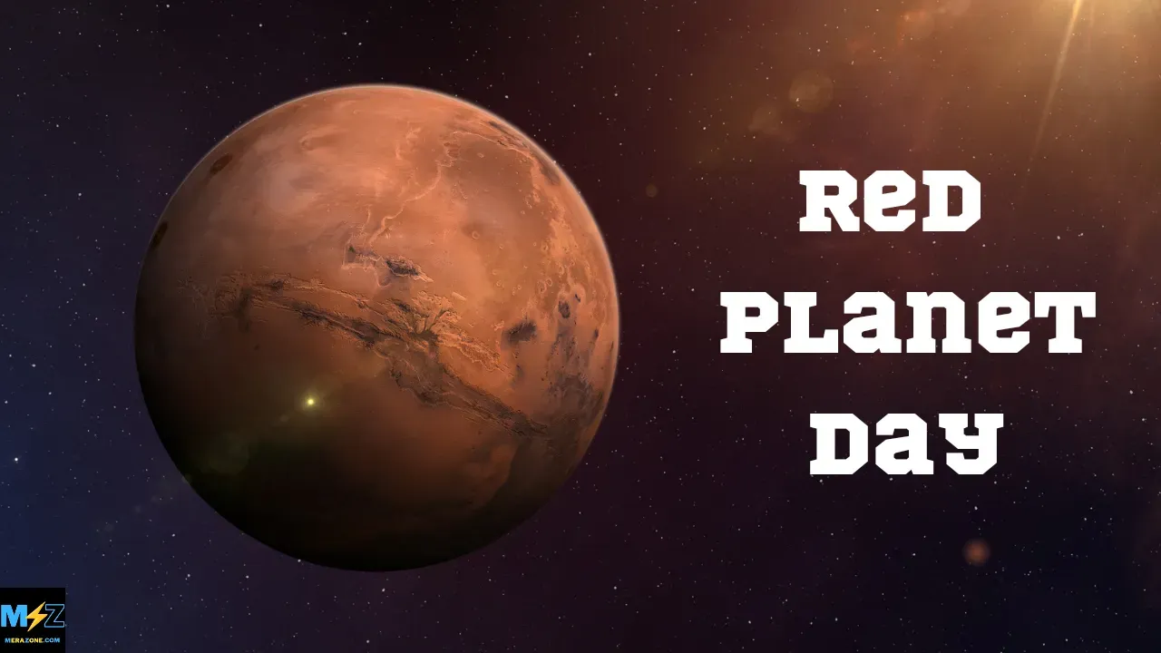 Red Planet Day Image Poster