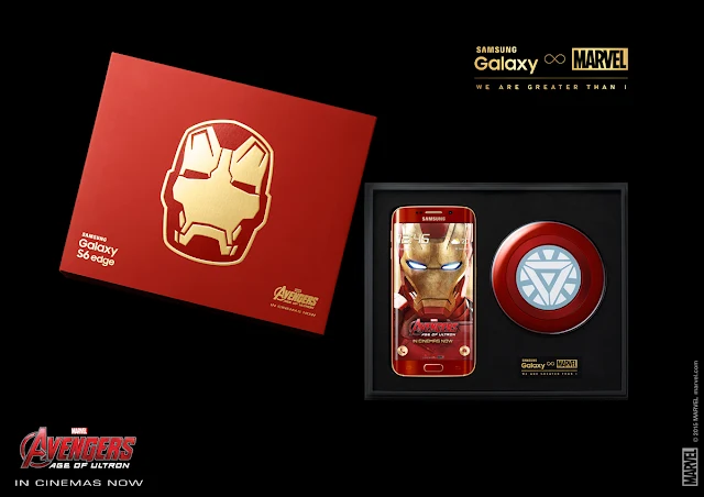  Limited Edition IronMan Galaxy S6 Edge + LE Edition S6 Edge Box