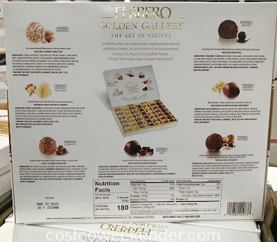 Costco 616808 - Ferrero Golden Gallery Premium Chocolates: simply delicious and satisfying