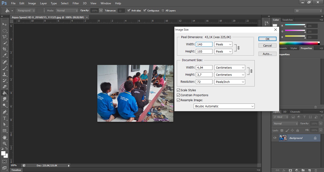 Tutorial Merubah Ukuran Gambar di Photoshop - AM blog