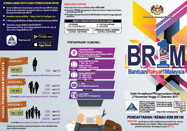 Kemaskini Permohonan BR1M 2018 - anajingga