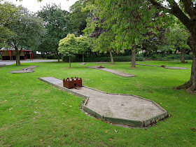 Crazy Golf course at Lowther Gardens in Lytham