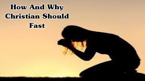 How and why Christians should fast
