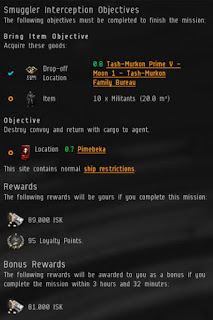 Smuggler Interception L1 mission text