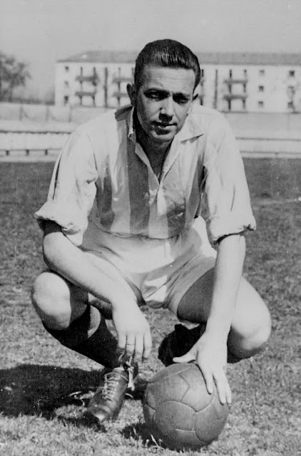 Foto de Julián Vaquero en el viejo Zorrilla