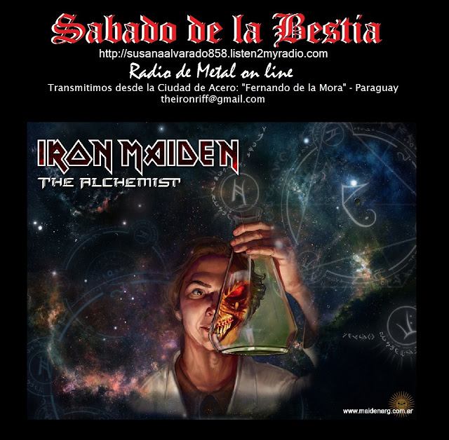 Sábado de la Bestia - The Iron Riff - Radio de Difusión Metalera - http://susanaalvarado858.listen2myradio.com