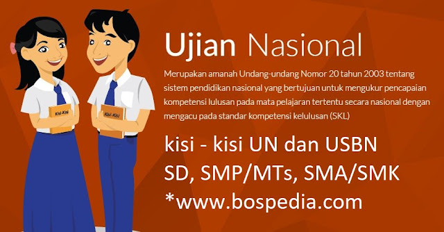 Kisi-Kisi Soal Soal Un Dan Unbk Sma/Ma Tahun 2018