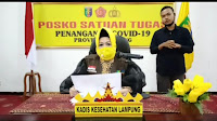 Pasien Positif Covid-19 Tembus 509 Orang, Reihana Protes Judul Berita Salah Satu Media Besar di Lampung Karena Ditulis Meningkat Tajam