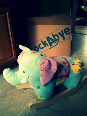 elephant rocking horse