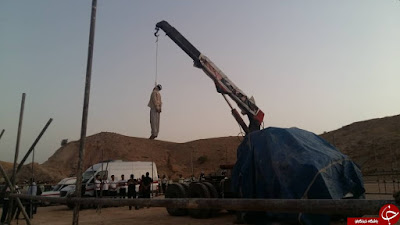 Public execution in Kazeroun, Iran, 28 August 2019