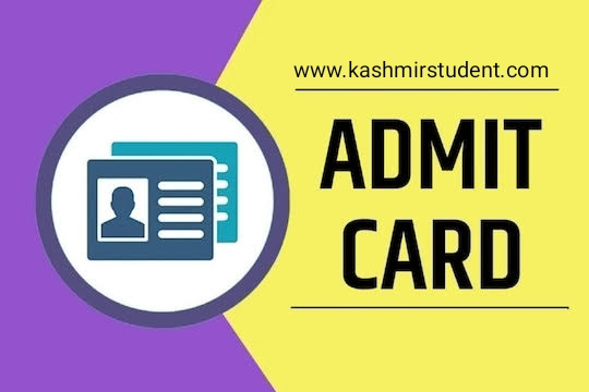 JKSSB - Downloading of Hall Tickets / Admit Cards for Finance Accounts Assistant Exam