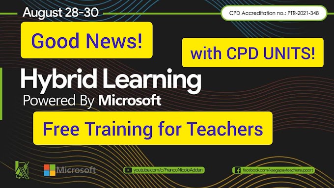 3-Day Free CPD Training for Teachers from Microsoft Philippines and KTS | August 28-30 