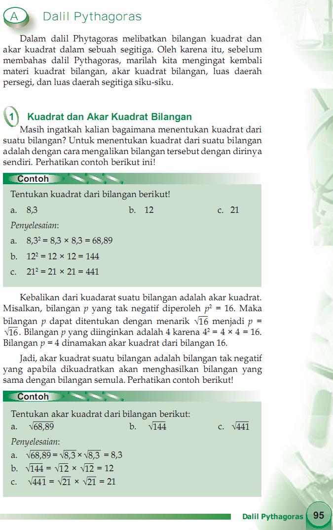 Os2kangkung: MATEMATIKA SMP/MTS 8 BAB 5 DALIL PYTHAGORAS