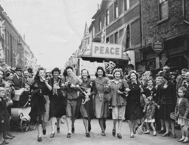 Victory in Europe (VE) Day, Tuesday 8 May 1945