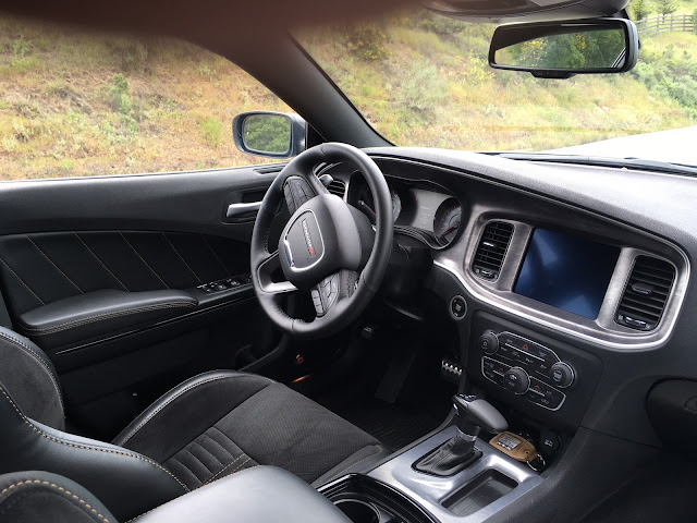 Interior view of 2017 Dodge Charger Daytona