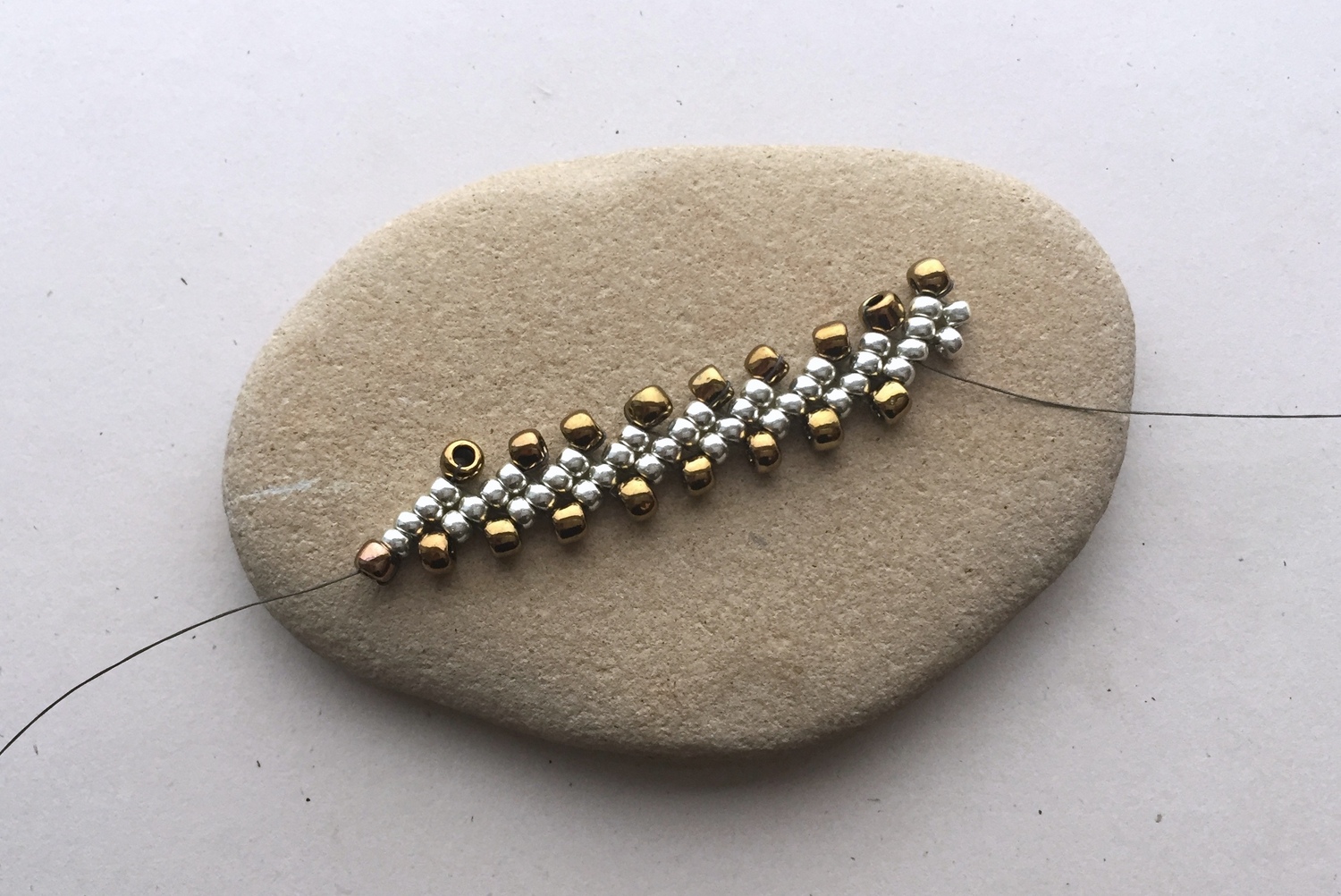 St. Petersburg Stitch Bracelet Beading Kit - Simple Bead Patterns