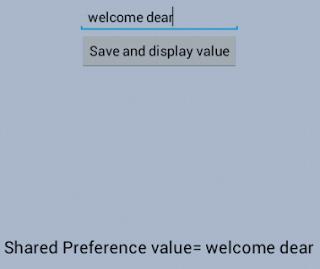 Shared Preferences in Android