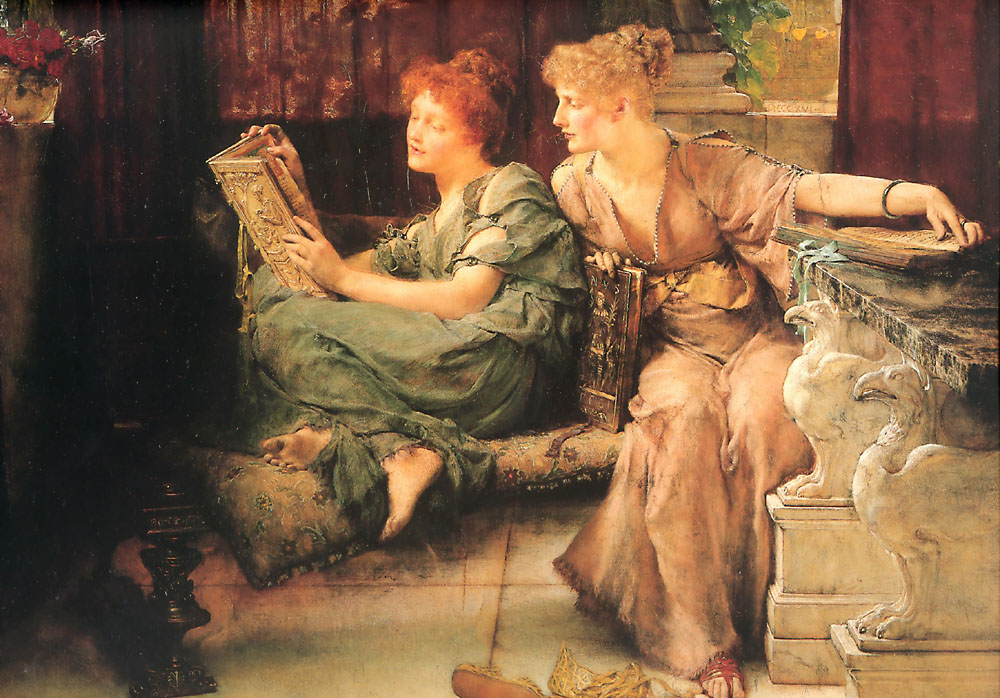 alma-tadema comparisons painting