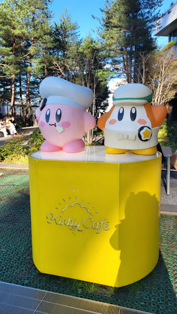 Kirby cafe sign