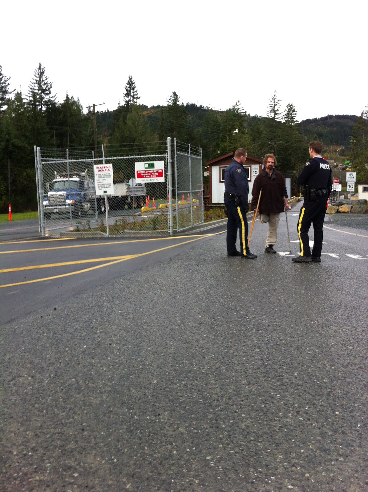 Local Potestors Arrested (2)