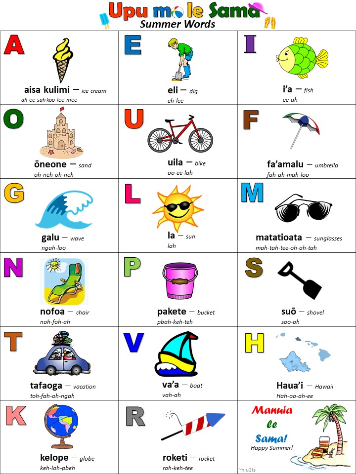 Samoan For Kids Samoan Alphabet Free Printable Activity Worksheets And Posters