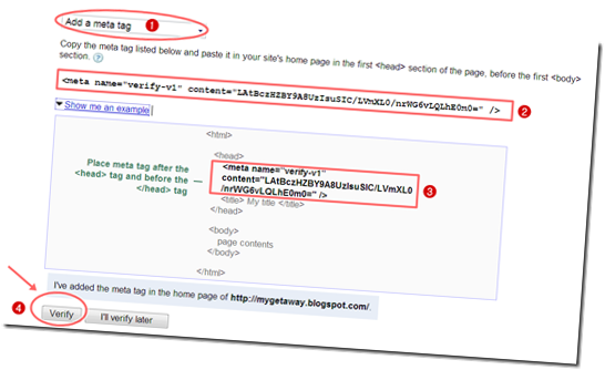 3.การทำ Sitemap ให้ Blogger