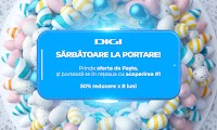 Ofertă de Paște la Digi Mobil România: 50% reducere pentru 8 luni