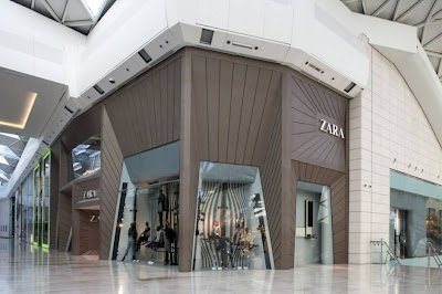 Zara Store Facade at Westfield London