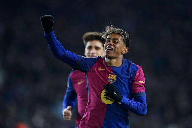  LAMINE YAMAL FALA DA EQUIPA QUE ESTÁ A ALTURA DO BARCELONA