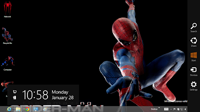  The Amazing Spider Man 4 Theme For Windows 8