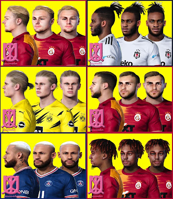 PES 2021 Facepack Update 8 by Uqiya