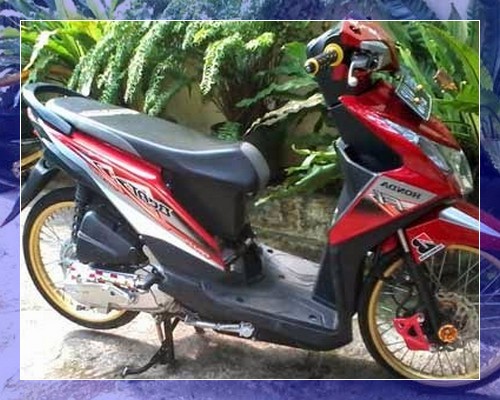 Modifikasi beat  fi simple injeksi thailook ring 14 touring 