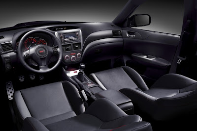 2011 Subaru Impreza WRX STI Car Interior