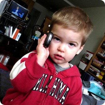 Nolan on the phone