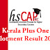 Kerala +1 Trial Allotment Result 2017 - Check Now
