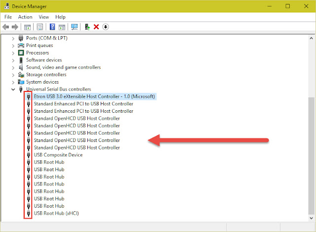 block unblock usb ports by Device Manager