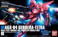 Carátula de la caja del AGX-04 Gerbera Tetra