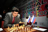 Vladimir Kramnik en el Campeonato Mundial de Ajedrez 2007