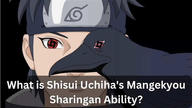What is Shisui Uchiha's Mangekyou Sharingan Ability?