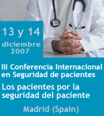 Símbolo de la III Conferencia Internacional en Seguridad de Pacientes (MSC)